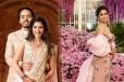ஆனந்த் அம்பானி திருமணம்: 3D பூக்களால் மிளிர்ந்த இஷா அம்பானி