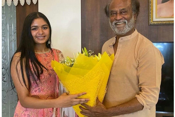 சூப்பர் ஸ்டாரையே கேள்வியால் மடக்கிய சங்கர் மகள் அதிதி.. என்னவொரு தைரியம் | Aditi Shankar Asked Some Questions To Super Star