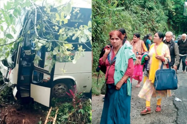 இந்திய சுற்றுலாப் பயணிகளுடன் சென்ற பேருந்தால் நேர்ந்த விபரீதம் - பெண் பலி | Indian Passengers Bus Accident One Dead