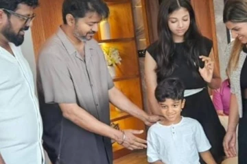 விஜய்க்கு குழந்தைகள் ரொம்ப பிடிக்கும்..வீட்டுக்கு சென்று பார்த்த நடிகை ஓபன் டாக்..