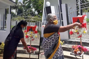 கட்டுப்பாடுகளை மீறி வவுனியாவிலும் காணாமல் ஆக்கப்பட்டவர்களினால் அஞ்சலி