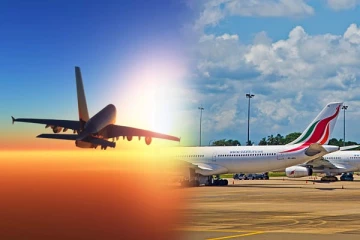 கட்டுநாயக்கவில் இருந்து புறப்பட்ட விமானம் சில நிமிடங்களில் மீண்டும் தரையிறக்கம்