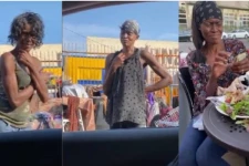 10 ஆண்டுகளாக பிளாட்பாரத்தில் வசித்து வந்த பெண்; வாழ்வை மாற்றிய பிரபலம்