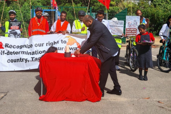 தமிழீழ இனப்படுகொலைக்கு நீதிகோரி மிதியுந்துப்பயண பேரணி | Bike Rally Demanding Justice Tamil Eelam Genocide