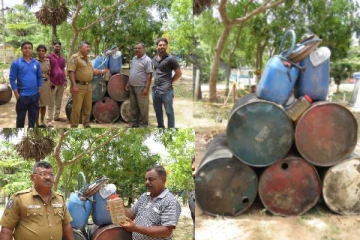 மட்டக்களப்பில் பாரிய கசிப்பு உற்பத்தி நிலையம் முற்றுகை