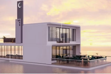 டுபாயில் உலகளாவிய அதிசயம் : நீரில் மிதக்கும் மூன்றடுக்கு மசூதி