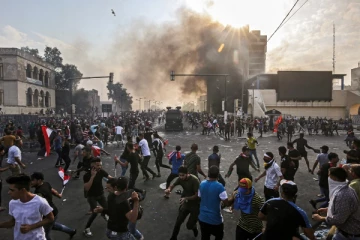 ஈராக்கில் பாதுகாப்பு படையினருக்கும், போராட்டக்காரர்களுக்கும் இடையே பயங்கர மோதல்!