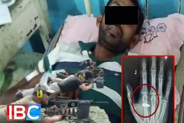 காவல்துறையின் துப்பாக்கிசூட்டு பயிற்சி : வயலில் வேலை செய்த இளைஞனுக்கு நேர்ந்த கதி