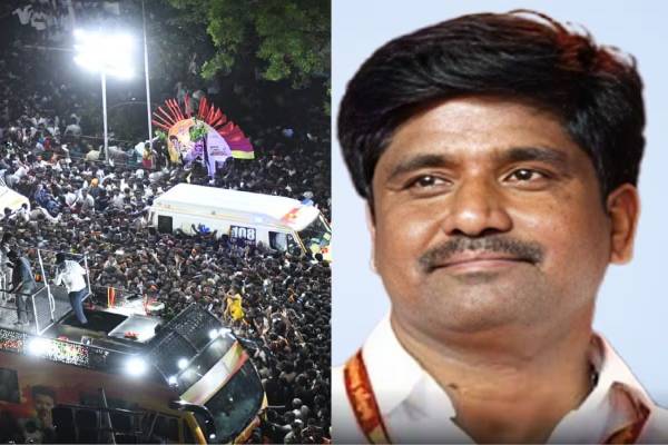தவெகவின் முக்கிய உறுப்பினர் அதரிடி கைது | Tvk Official Taken Custody After Karur Stampede