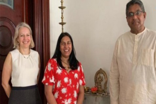 வடக்கு ஆளுநரை சந்தித்த பிரித்தானிய அதிகாரி | A British Officer Met The Northern Governor