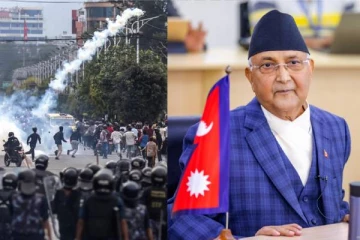 போராட்டத்தின் எதிரொலியாக நேபாள பிரதமர் ஒலி ராஜினாமா - துபாய் தப்பி செல்கிறாரா?