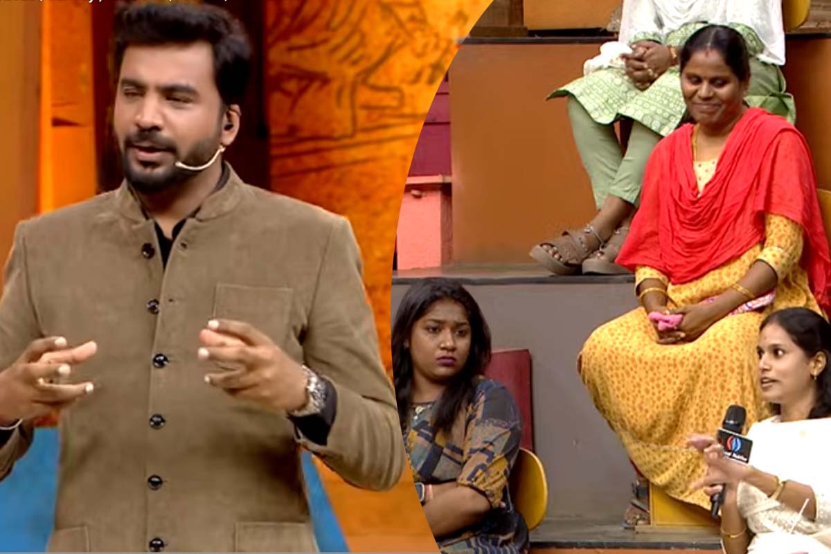 Tamizha Tamizha: உங்களுக்கு அசிங்கமா இல்லையா? மனைவி முன்பு கணவரை வெளுத்த தொகுப்பாளர் | Tamizha Tamizha Couple Reversed Divorce Decision