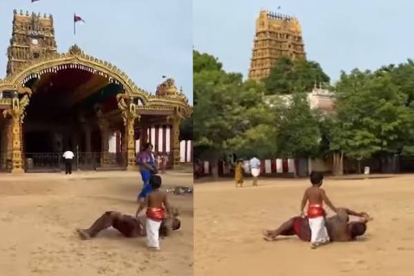 யாழ். நல்லூர் கந்தன் ஆலயத்தில் பக்தர்களை மெய்சிலிர்க்க வைத்த சிறுவன்! | Jaffna Shocking Incident Took Nallur Kandan Temple