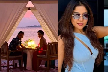 இப்படியும் ஹனிமூன் கொண்டாடுவோம்!! கணவர் பீச்சில் நடிகை சாக்ஷி அகர்வால்..