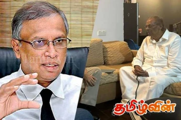 மாவையை இன்று நேரில் பார்வையிட்ட சுமந்திரன்