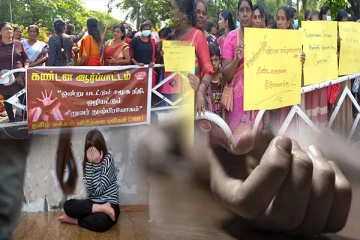 மன்னாரில் உயிரிழந்த சிறுமி: மட்டக்களப்பில் முன்னெடுக்கப்பட்ட போராட்டம்