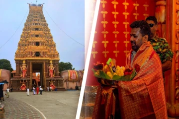 நயினாதீவு நாகபூசணி அம்மனை தரிசித்த ஜனாதிபதி அனுர