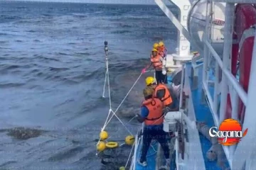 කොළඹ වරායේ බොරතෙල් ගොඩබාමින් සිටි නෞකාවක නල මාර්ගයක කාන්දුවක්