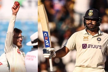 முதல் சர்வதேச போட்டியிலேயே இந்திய அணியை அலறவிட்ட வீரர்! தனியாளாய் போராடி சாதனை சதம் அடித்த ரோகித்