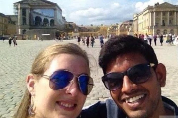 பிரான்ஸ் அழகியை காதலித்து திருமணம் செய்த முச்சக்கரவண்டி சாரதி!