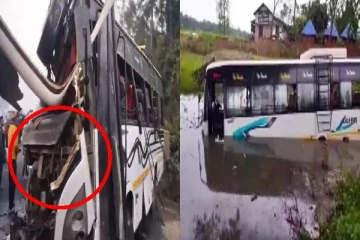 அசாமில் பேருந்து விபத்து: 14 பேர் பலி 30 பேர் படுகாயம்(படங்கள்)