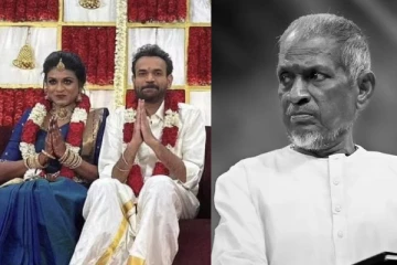 பிரேம்ஜியை புறக்கணித்து பிரபல நடிகர் மகன் திருமணத்திற்கு சென்ற இளையராஜா! குடும்பத்தில் பிரச்சனையா?