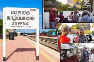 யாழில் ஜனாதிபதி தேர்தலை புறக்கணிக்க கோரி துண்டு பிரசுரம் வழங்கும் நிகழ்வு