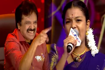 ஆட்டம் பாட்டம் கொண்டாட்டம் என ஜொலிக்கும் சரிகமப அரங்கம்