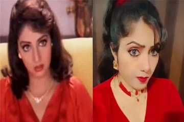 அச்சு அசல் நடிகை ஸ்ரீதேவி போலவே இருக்கும் பெண்! இணையத்தில் வைரலான வீடியோ..