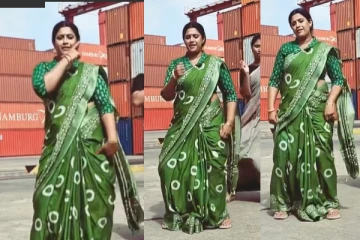 அம்மா நடிகை இப்படியா ஆடுறது! தமிழும் சரஸ்வதியும் நடிகையின் 'சாமே.. சாமே' டான்ஸ்