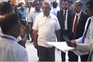 நாட்டை விட்டு சற்று முன் தப்பியோடினார் கோட்டாபய! உத்தியோகபூர்வ தகவல்