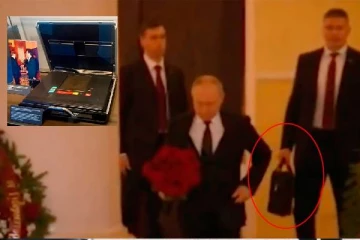 புடினின் அணுஆயுதப் பெட்டியை சுமந்துவரும்...முன்னாள் கர்னல் மீது துப்பாக்கி சூடு!