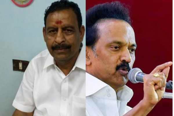 ‘‘பணம் என்றால் ஓ.எஸ்.மணியன் பணம் இல்லையென்றால் நோ.எஸ்.மணியன்’’ - ஸ்டாலின் கிண்டல் | Manian Stalin Tease Money