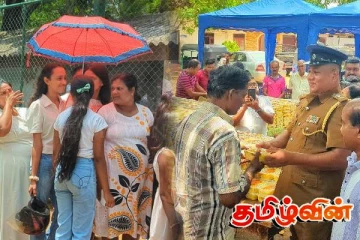 பொசன் பூரணை நாளை முன்னிட்டு 22 இடங்களில் வவுனியாவில் தன்சல் வழங்கி வைப்பு
