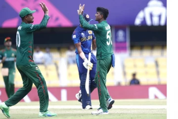 පළමු පෙරහුරු තරගයෙන් බංග්ලාදේශයට කඩුලු 7ක විශිෂ්ඨ ජයක්