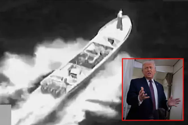 பசிபிக் பெருங்கடலில் மற்றுமொரு படகை தாக்கி அழித்த அமெரிக்கா ; உறுதிப்படுத்திய ட்ரம்ப் | Us Attacks And Destroys Another Boat In Pacific பசிபிக் பெருங்கடலில் மற்றுமொரு படகை தாக்கி அழித்த அமெரிக்கா ; உறுதிப்படுத்திய ட்ரம்ப் | Us Attacks And Destroys Another Boat In Pacific