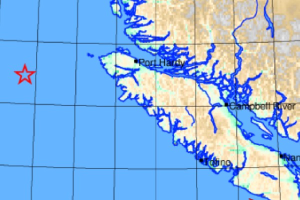 பிரிட்டிஷ் கொலம்பியாவில் நிலநடுக்கம் | Magnitude 3 9 Quake Recorded