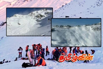 வெளிநாடொன்றில் அடுத்தடுத்த பனிச்சரிவுகளில் சிக்கி 8 பேர் பலி