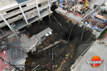 ලොකු විනාසයක් - රෝහලක් කඩාගෙන අඩි 164ක් පොලොව ඇතුළට ගිහින්