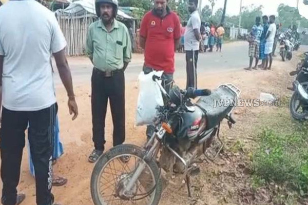 யாழில் பயங்கர விபத்து: ஒருவர் வைத்தியசாலையில் | Jaffna Vadamarachchi Accident Person Injured