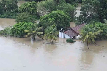 மாணிக்க கங்கை தாழ்நிலப் பகுதிகளில் கடும் வெள்ளப்பெருக்கு அபாயம்
