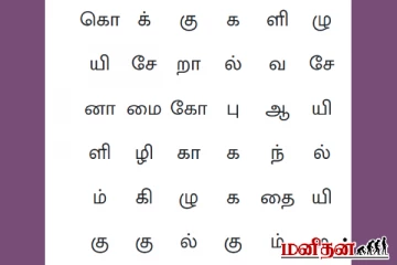 இந்த தமிழ் எழுத்து கட்டத்தில் 10 பறவைகளின் பெயரை கண்டுபிடிக்க முடியுமா?