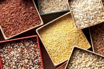 சந்தையில் தானியங்களின் விற்பனை குறைவு