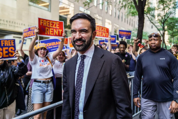 முதல் உரையிலேயே ட்ரம்பை எச்சரித்த நியூயோர்க் மேயர்.. அமெரிக்காவில் அரசியல் பதற்றம்! | New York Mayor Warns Trump America Election Night முதல் உரையிலேயே ட்ரம்பை எச்சரித்த நியூயோர்க் மேயர்.. அமெரிக்காவில் அரசியல் பதற்றம்! | New York Mayor Warns Trump America Election Night