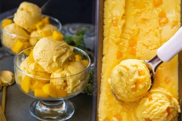 அடிக்கும் வெயிலுக்கு இதமான மாங்காய் ஐஸ்கிரீம் செய்வது எப்படி?