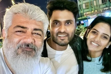 அஜித் உடன் செல்பி எடுத்த பாவனி - அமீர்! போட்டோ வைரல்