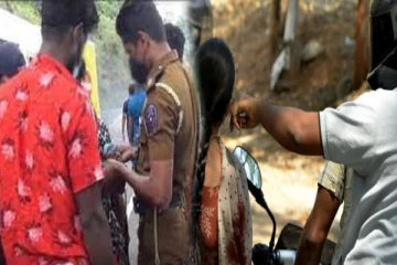 பெண் ஒருவரின் தங்கச்சங்கிலி அறுப்பு : இளைஞர் ஒருவர் கைது