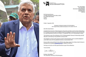 රනිල්ගේ ලන්ඩන් සංචාරයේ රහස හෙළිවන ලියවිල්ල එළියට