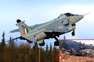 இந்திய விமானப்படையின் ஜாகுவார் போர் விமானம் விபத்து: விமானிகள் உயிரிழந்ததாக தகவல்