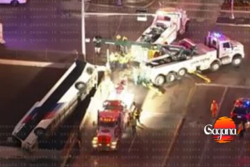 තුර්කියේ බිහිසුණු අනතුරක් 9ක් මරුට, 21කට තුවාල - සමහර මඟීන් ඉවතට විසි වෙලා